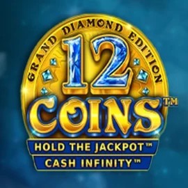 12 Coins Grand Diamond Edition logo – Slots by Wazdan at Boomzino Casino