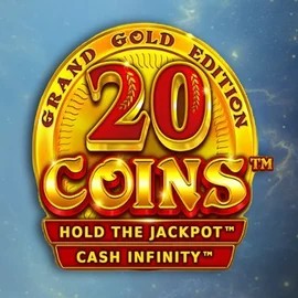 20 Coins Grand Gold Edition slot logo by Wazdan at Boomzino Casino