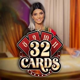 32 Cards slot icon by Ezugi, available at Boomzino Casino