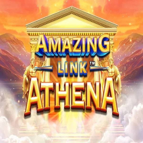 Amazing Link Athena logo – Slots by SpinPlay Games at Boomzino Casino
