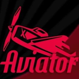 Aviator online game logo by Spribe on boomzincasino.com
