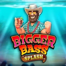 Official Slots logo: Bigger Bass Splash by Pragmatic Play at Boomzino Casino