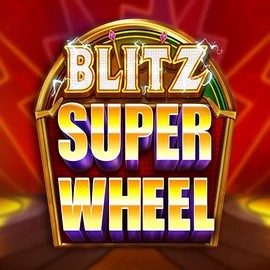 Blitz Super Wheel online game logo by Pragmatic Play on boomzincasino.com