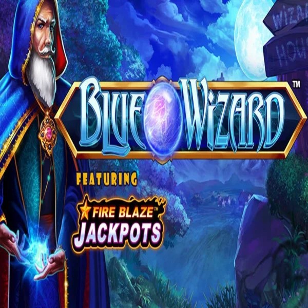 Blue Wizard Fire Blaze Jackpots – slot by Rarestone Gaming, featured at boomzincasino.com