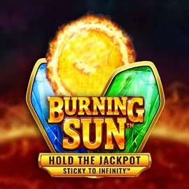 Burning Sun logo – Slots by Wazdan at Boomzino Casino