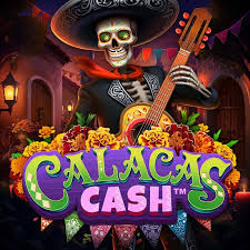 Calacas Cash slot logo by Greentube at Boomzino Casino