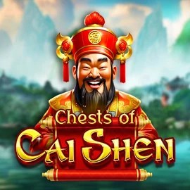 Chests of Cai Shen casino game by Pragmatic Play – featured logo at Boomzino Casino