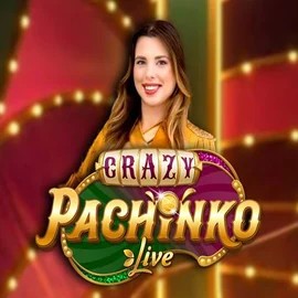 Crazy Pachinko casino game by Evolution – featured logo at Boomzino Casino
