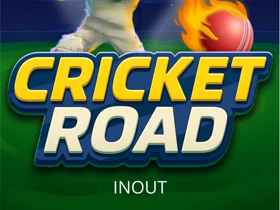 Official Casino Games logo: Cricket Road by InOut at Boomzino Casino