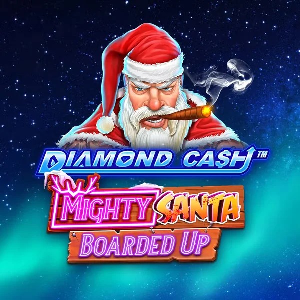 Play Diamond Cash Mighty Santa Boarded Up slot by Greentube on boomzincasino.com