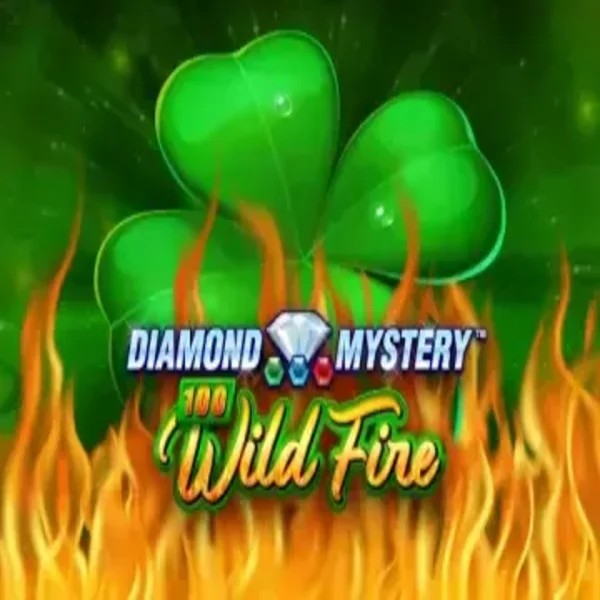 Diamond Mystery 100 Wild Fire by Greentube, showcased at boomzincasino.com – game logo
