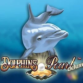 Official Slots logo: Dolphins Pearl Deluxe by Novomatic at Boomzino Casino