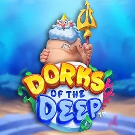 Slots logo of Dorks of the Deep from Hacksaw Gaming at Boomzino Casino