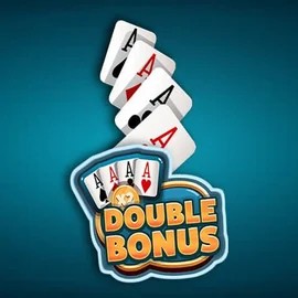 Double Double Bonus slot logo by Red Rake Gaming at Boomzino Casino