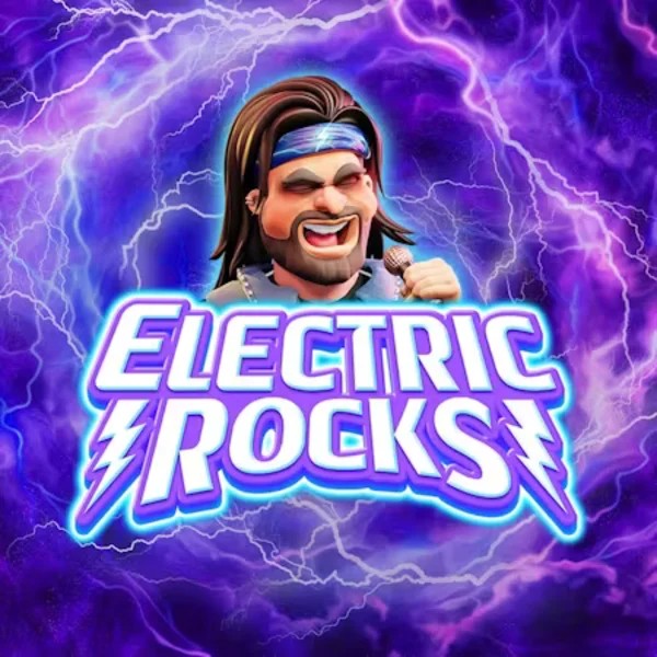 Electric Rocks game by Inspired Gaming – logo hosted on Boomzino Casino