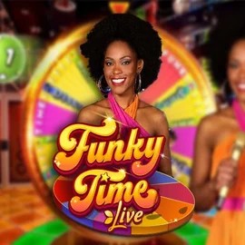 Try Funky Time slot by Evolution on boomzincasino.com – logo image