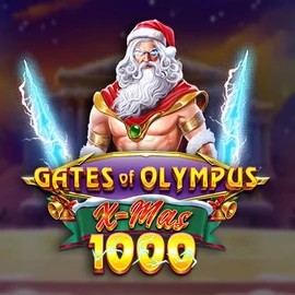 Gates of Olympus Xmas 1000 logo by Pragmatic Play Boomzino Casino