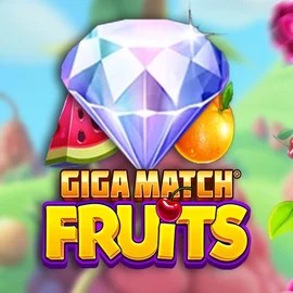 Giga Match Fruits slot visual from RubyPlay available on boomzincasino.com