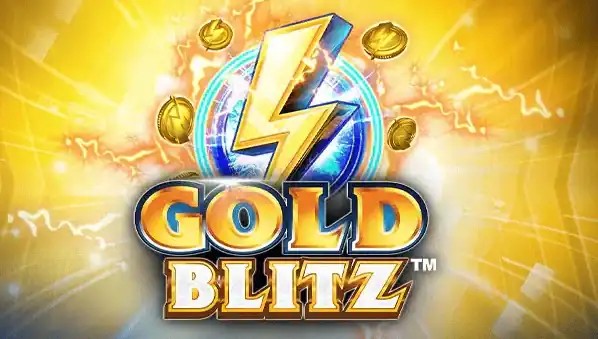 Gold Blitz online game logo by Fortune Factory Studios on boomzincasino.com