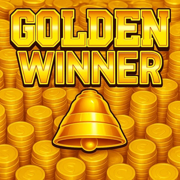 Golden Winner online game logo by Inspired Gaming on boomzincasino.com