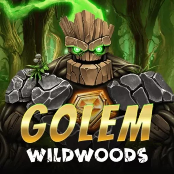 Golem Wildwoods logo – Slots by BF Games at Boomzino Casino