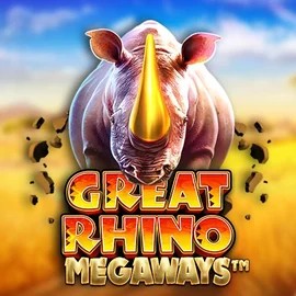 Great Rhino Megaways game by Pragmatic Play – logo hosted on Boomzino Casino