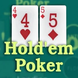 Poker logo of Hold em Poker from OneTouch Games at Boomzino Casino