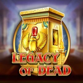 Legacy of Dead by Play'n GO, showcased at boomzincasino.com – game logo