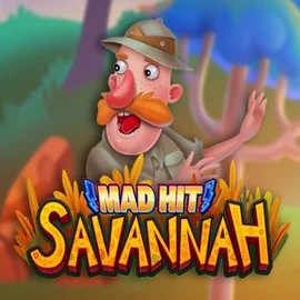 Mad Hit Savannah by RubyPlay, showcased at boomzincasino.com – game logo