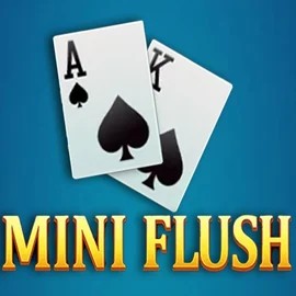 Mini Flush by TaDa Gaming, showcased at boomzincasino.com – game logo