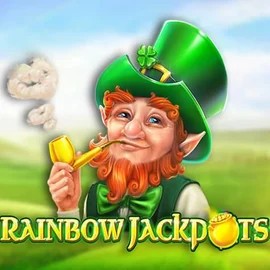 Rainbow Jackpots casino game by Red Tiger Gaming – featured logo at Boomzino Casino
