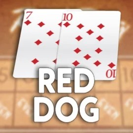 Official Poker logo: Red Dog by Rival at Boomzino Casino