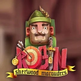 Robin Sherwood Marauders online game logo by Yggdrasil on boomzincasino.com