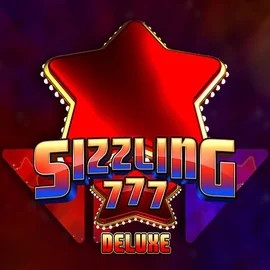 Sizzling 777 Deluxe by Wazdan, showcased at boomzincasino.com – game logo