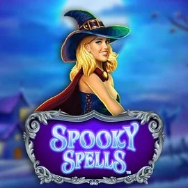 Spooky Spells logo by Novomatic Boomzino Casino