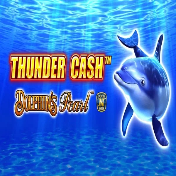 Thunder Cash Dolphins Pearl slot icon by Novomatic, available at Boomzino Casino