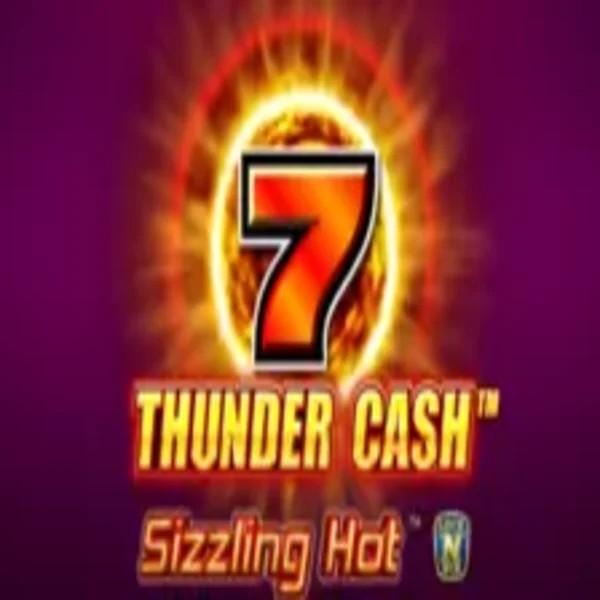 Thunder Cash Sizzling Hot by Novomatic, showcased at boomzincasino.com – game logo