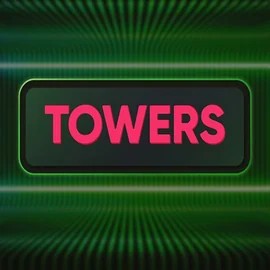Towers online game logo by Turbo Games on boomzincasino.com