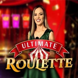 Ultimate Roulette slot logo by Ezugi at Boomzino Casino