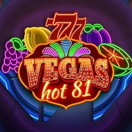 Vegas Hot 81 online game logo by Wazdan on boomzincasino.com
