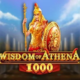 Wisdom of Athena 1000 online game logo by Pragmatic Play on boomzincasino.com