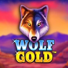 Wolf Gold logo by Pragmatic Play at Boomzino Casino
